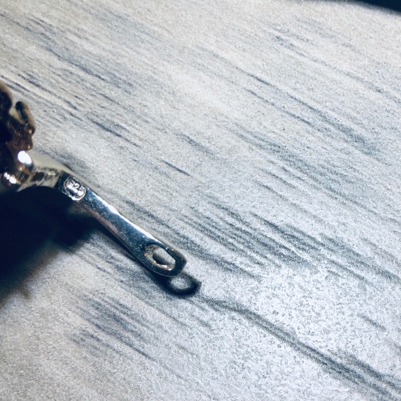 Sterling Silver Genuine Onyx Elongated - Picture 7 of 7